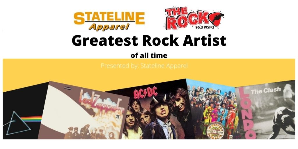 Greatest Rock Artists of All-Time!