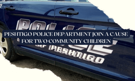Peshtigo Police Department join a cause for two community children