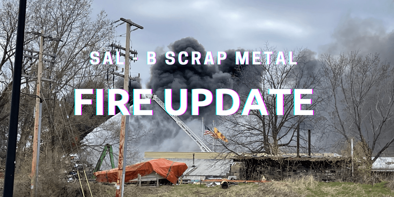 Sal B Scrap Metal Fire Update