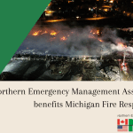 Northern Emergency Management Assistance Compact benefits Michigan fire response