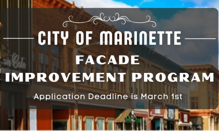 The City of Marinette Façade Improvement Application Deadline is March 1st