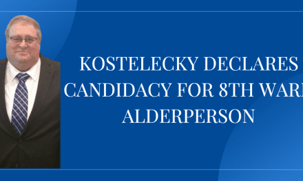 Kostelecky Declares Candidacy for 8th Ward Alderperson