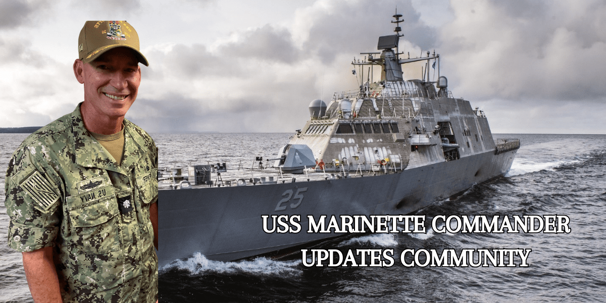 USS MARINETTE COMMANDER UPDATES COMMUNITY