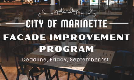 The City of Marinette Façade Improvement Grant Deadline this Friday