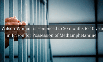 A Wilson Woman is sentenced to 20 months to 10 years in Prison for Possession of Methamphetamine