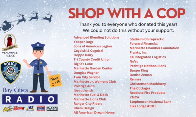 THANK YOU FROM SHOP WITH A COP and BAY CITIES RADIO!